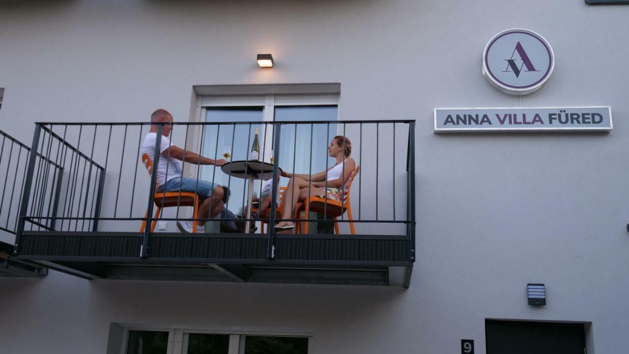Anna Villa Fuered Boutique Rooms Balatonfured Luaran gambar
